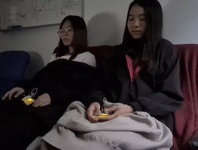 Resting-state synchronized physio recording