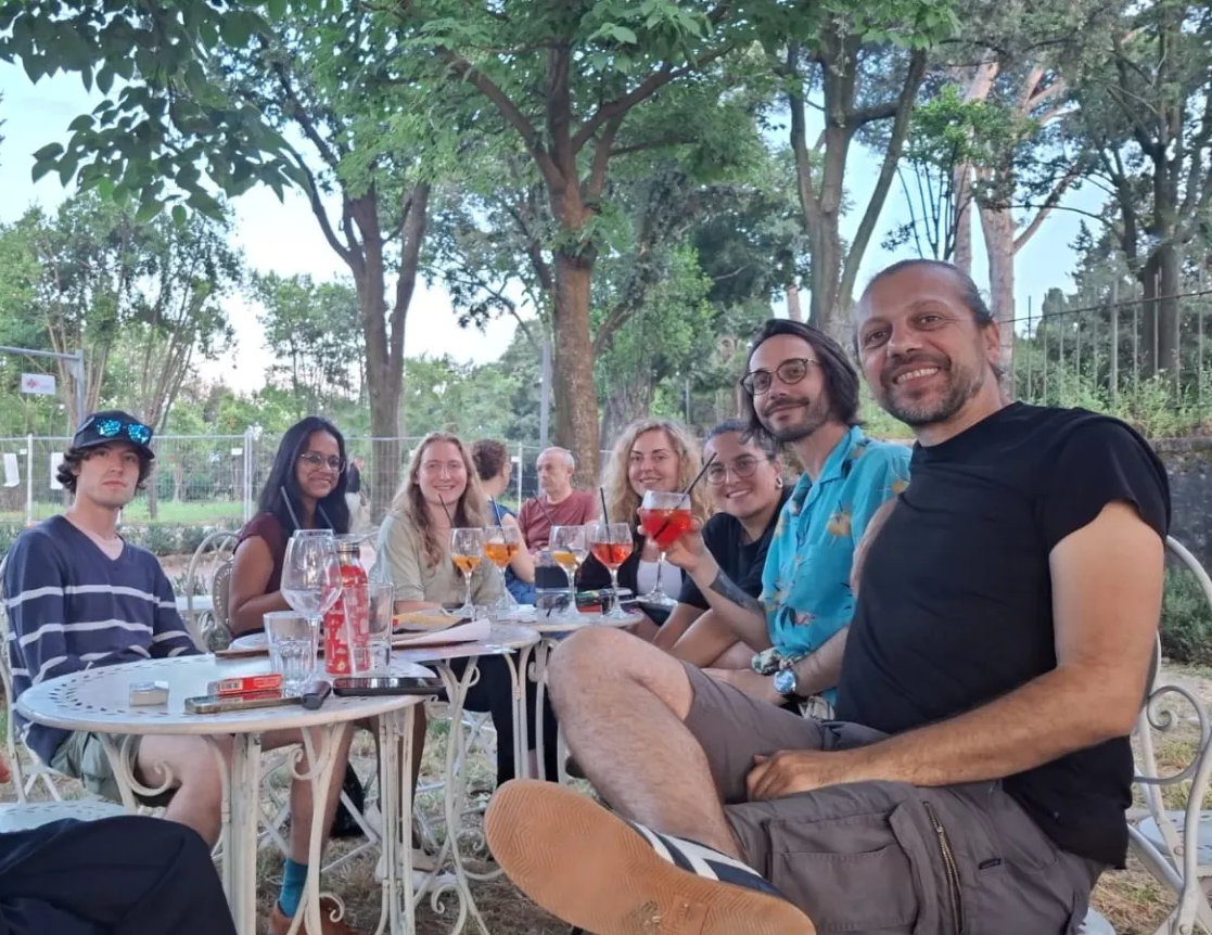 Mandatory spritzing in Rome at ESCAN 2026