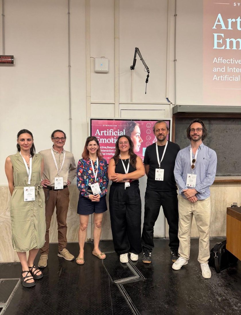 The symposium speakers and organisers together after the session at ESCAN 2026 in Rome.